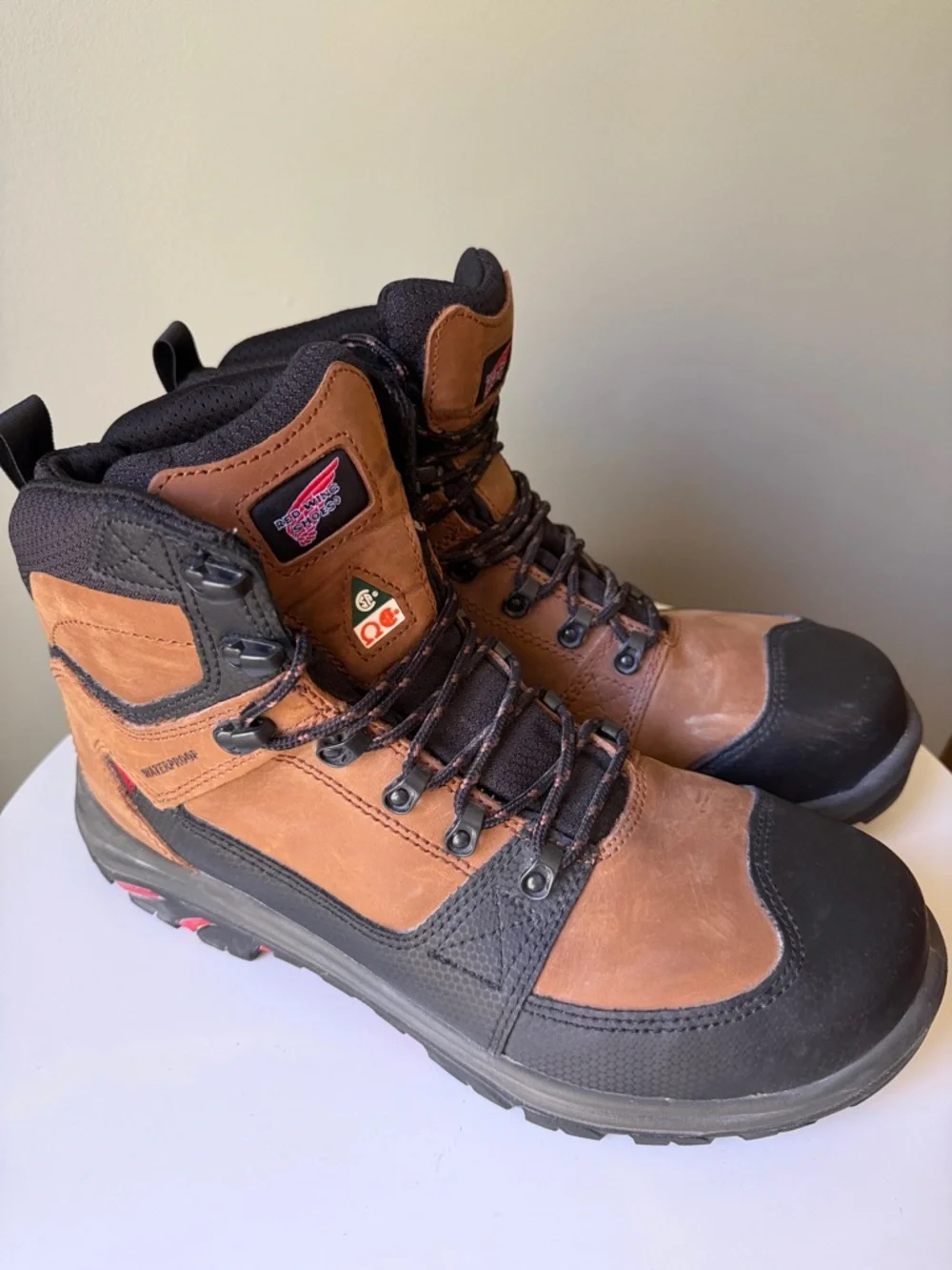 Red Wing 3519 Versatrax Steel Toe Work Boots Men’s 11 D EH PR Waterproof